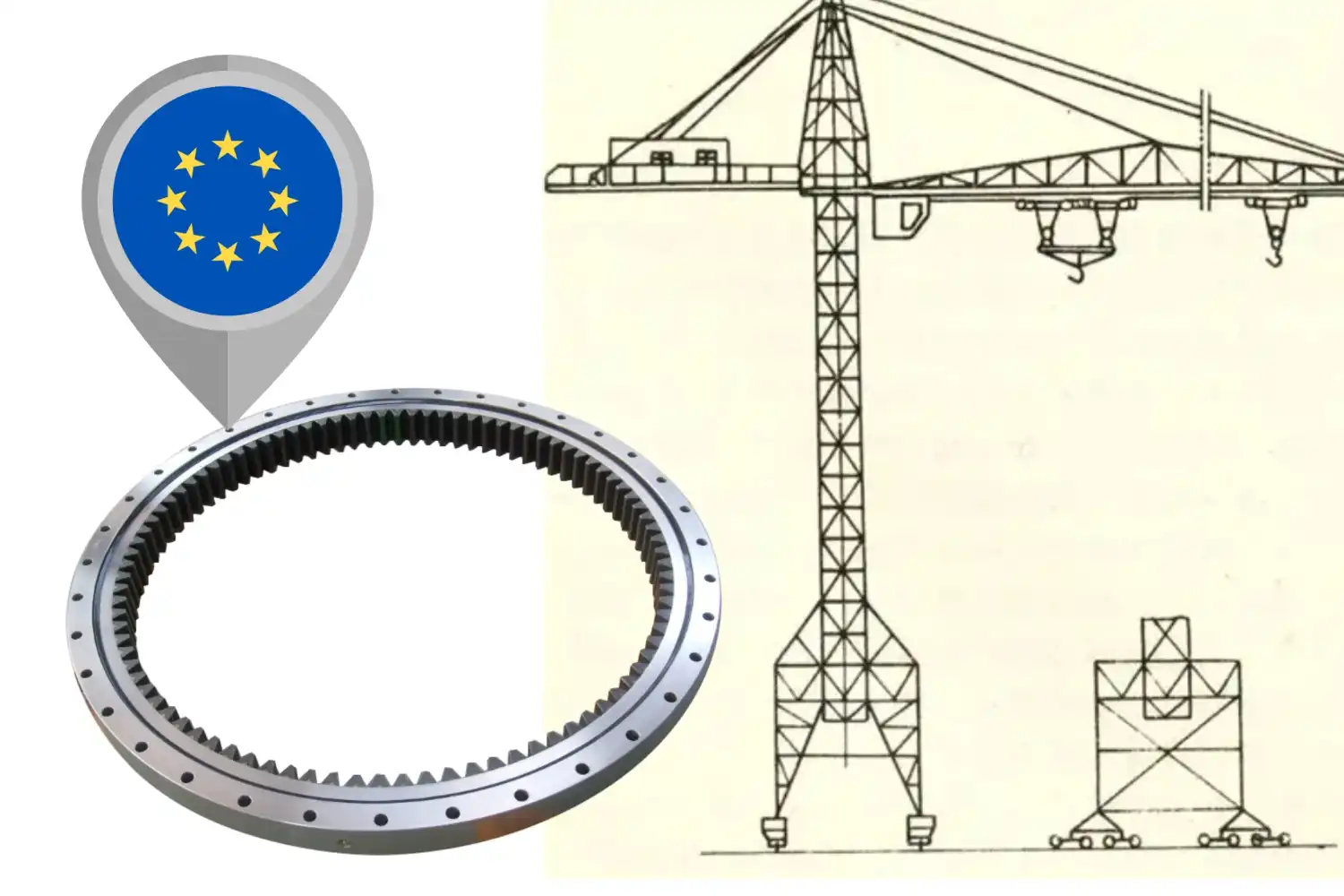 Best DIN 150 Tower Crane Slewing Bearing Suppliers for EU Projects